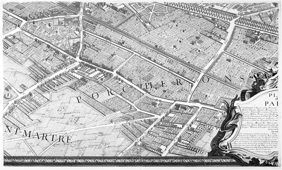 Turgot map Paris KU 18