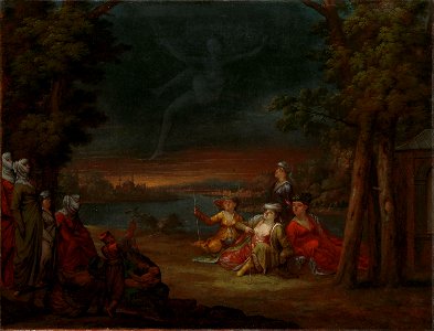 Turkse vrouwen in de omgeving van Istanbul Rijksmuseum SK-A-2006