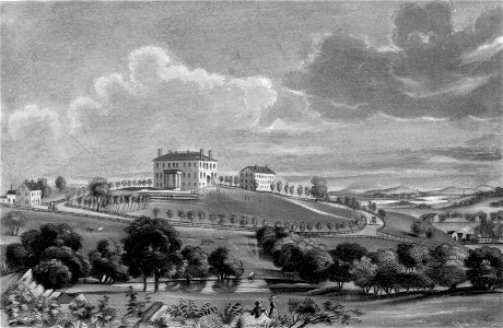 Tufts College in 1855