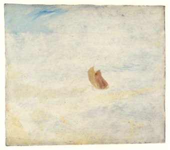 Turner - Sailing Boat in a Rough Sea, c.1840–5, D36677