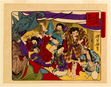 Tsunashima - Tokyo kaika kyoga meisho - Walters 95433