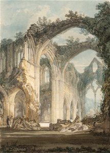 Turner Tintern1. Free illustration for personal and commercial use.