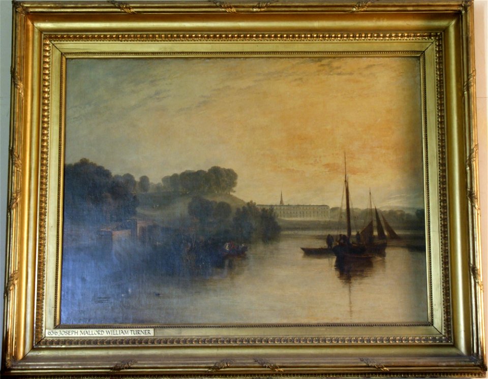 Turner - Petworth House from the Lake Dewy Morning, circa 1810, NT 486630