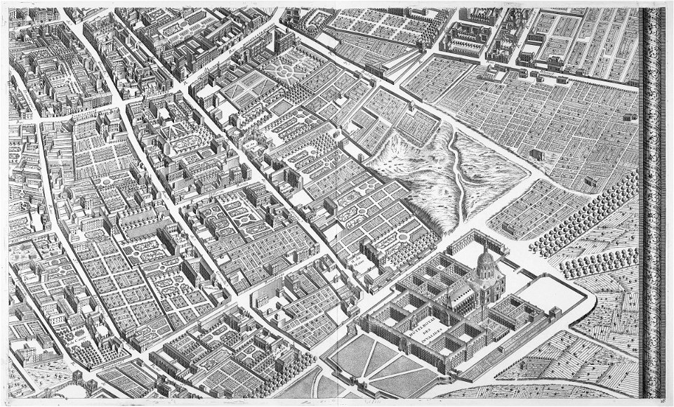 Turgot map Paris KU 16