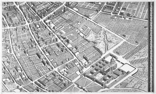 Turgot map Paris KU 16