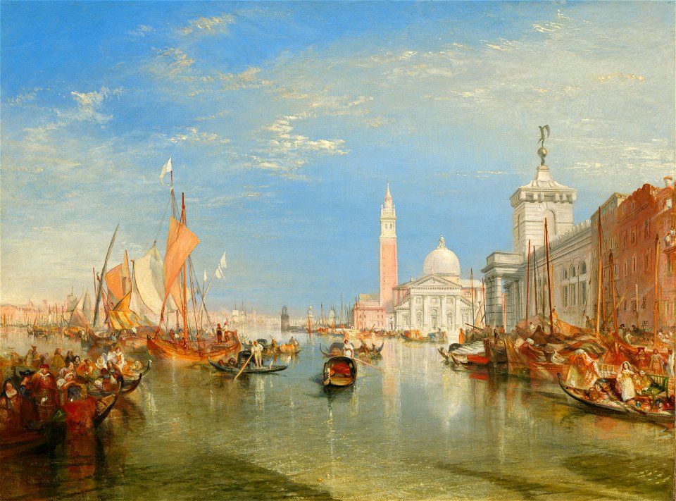 Turner - Venice-The Dogana and San Giorgio Maggiore