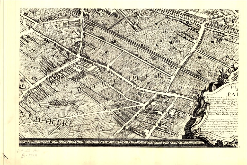 Turgot map of Paris - Sheet 18 - UWM Libraries