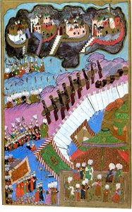 Turkish State Council meeting after the conquest of Szigetvár