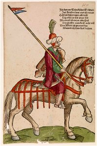 Turkish Nobleman on Horseback