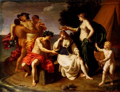 Alessandro Turchi (L'Orbetto) - Bacchus and Ariadne - WGA23156