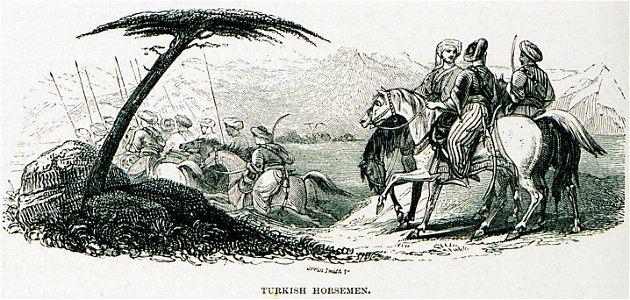 Turkish horsemen - Wordsworth Christopher - 1882