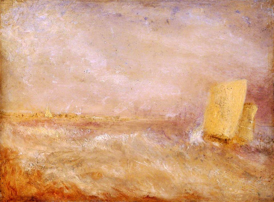 Turner - A Sailing Boat off Deal, c.1835, NMW A 435
