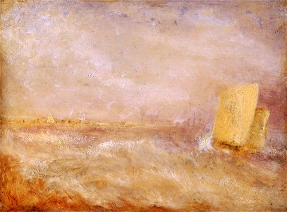 Turner - A Sailing Boat off Deal, c.1835, NMW A 435