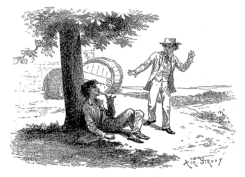 Twain - Les aventures de Tom Sawyer, trad Hughes, illust Sirouy, 1884, illust page 244
