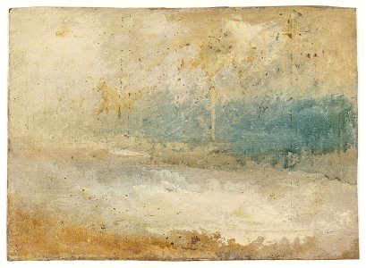 Turner - Waves Breaking on a Beach, c.1840–5, D36688. Free illustration for personal and commercial use.