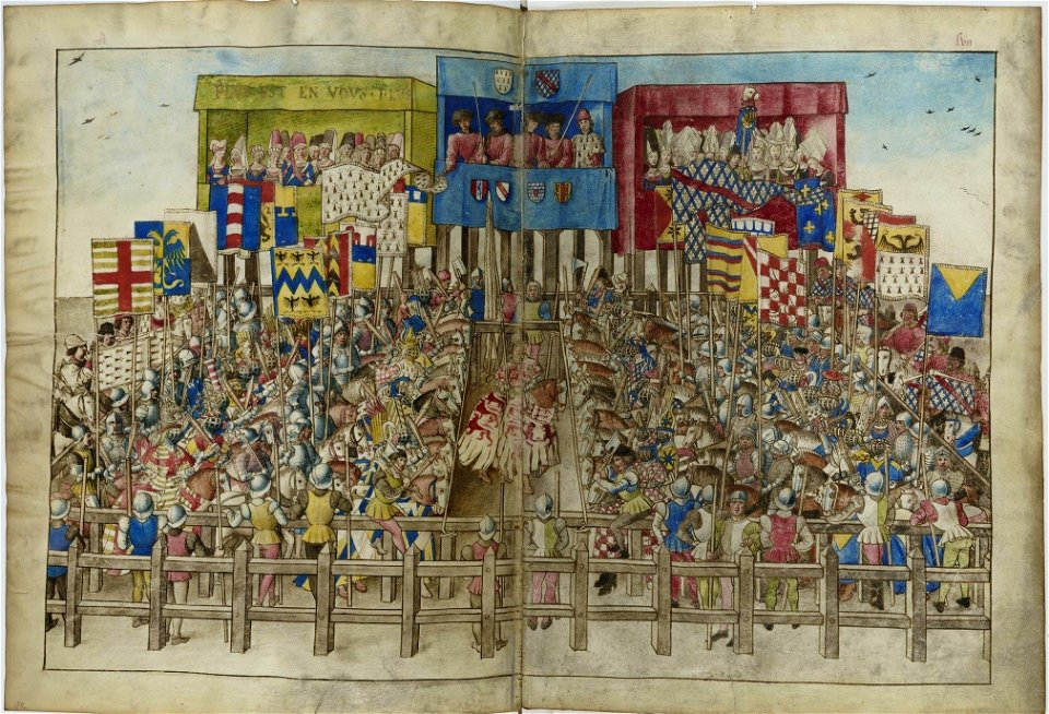 Turnierbuch des René von Anjou 22