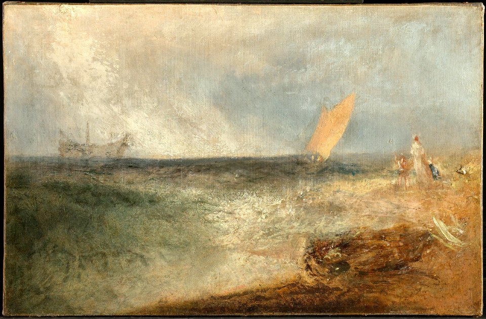 Turner - View off Margate, Evening, c. 1840, 2007.8.117