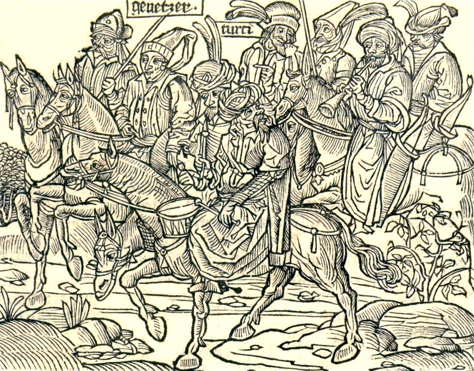 Turkish soldiers, 15th century