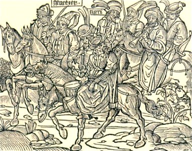 Turkish soldiers, 15th century