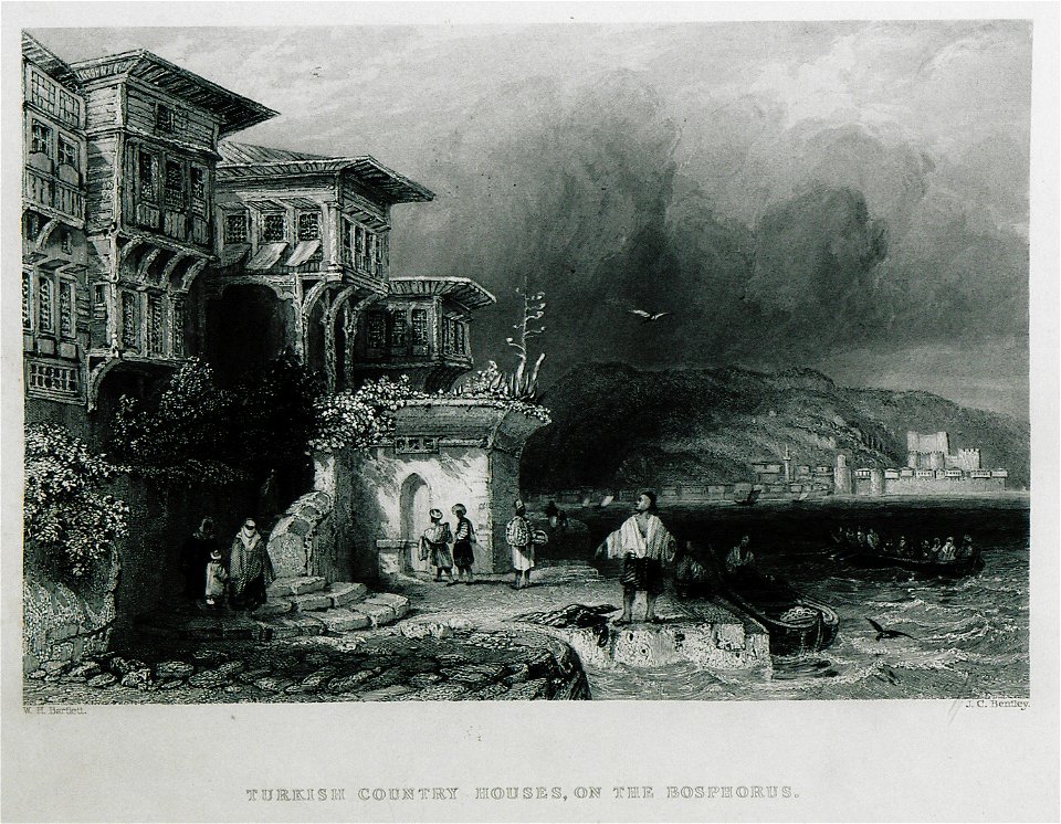 Turkish country houses, on the Bosphorus - Pardoe Julia - 1838