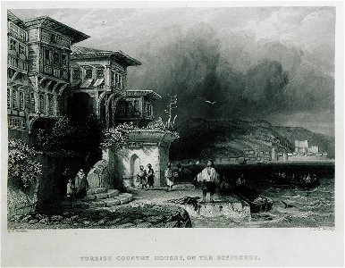 Turkish country houses, on the Bosphorus - Pardoe Julia - 1838