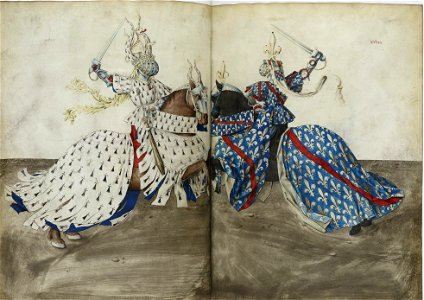 Turnierbuch des René von Anjou 13