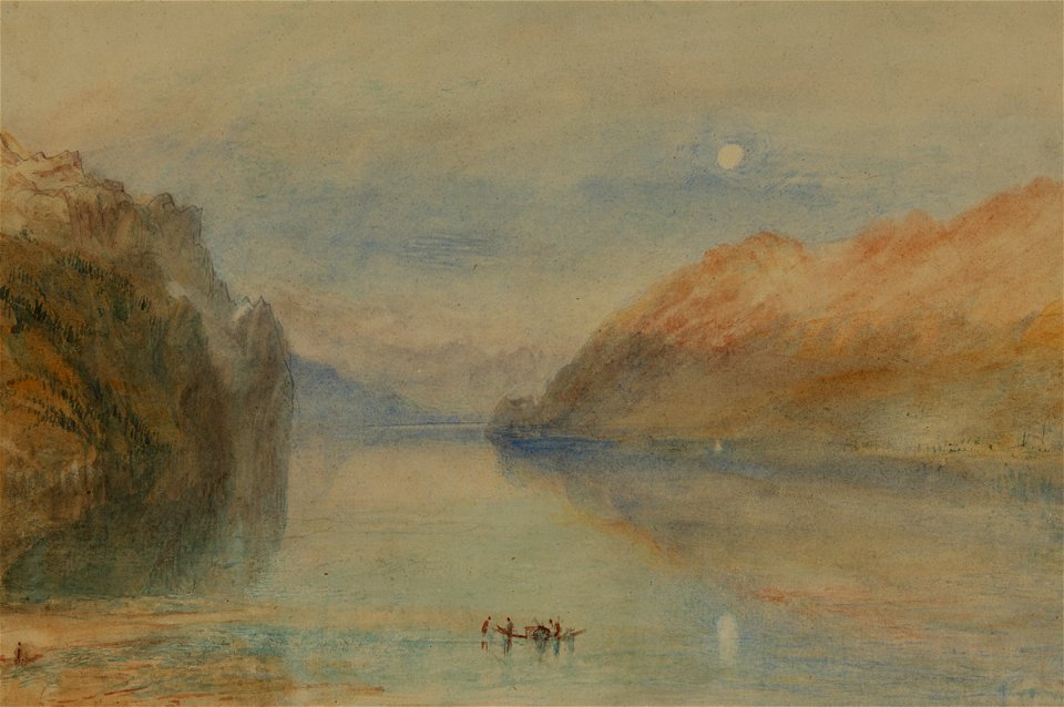 Turner - A Swiss Lake, 1841 (circa), 1917.112