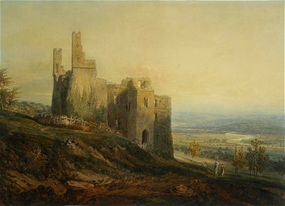 Turner - Harewood Castle from the South, 1798, 2015.3