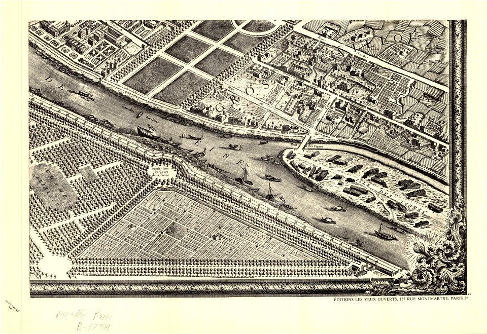 Turgot map of Paris - Sheet 20 - UWM Libraries