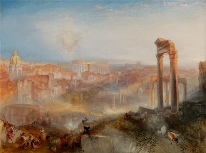 Joseph Mallord William Turner (British - Modern Rome-Campo Vaccino - Google Art Project