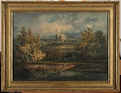 Turner - Harewood Castle from the North, 1798, 2001.2.13