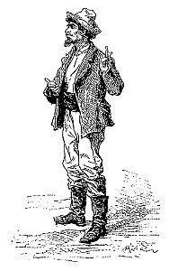 Twain - Les aventures de Tom Sawyer, trad Hughes, illust Sirouy, 1884, illust page 095