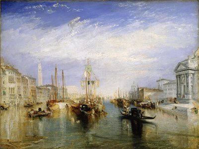 Turner, J. M. W. - The Grand Canal - Venice. Free illustration for personal and commercial use.
