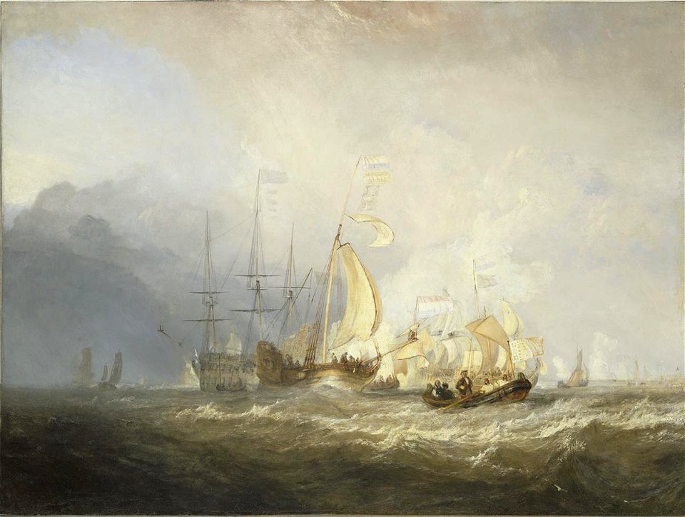 Turner - Van Tromp's Shallop at the Entrance of the Scheldt, c. 1832, 1951.233