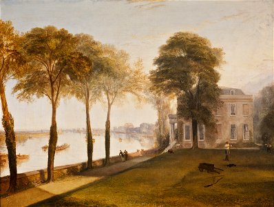 Turner Mortlake Terrace Early Summer Morning 1826