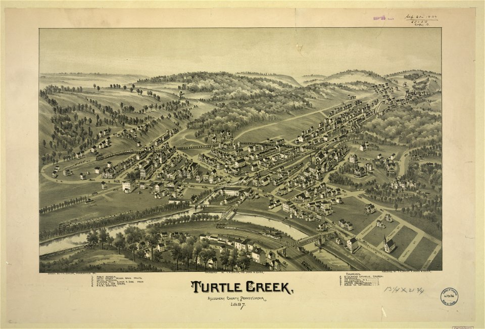Turtle Creek, Allegheny County, Pennsylvania, 1897 LCCN2003681831