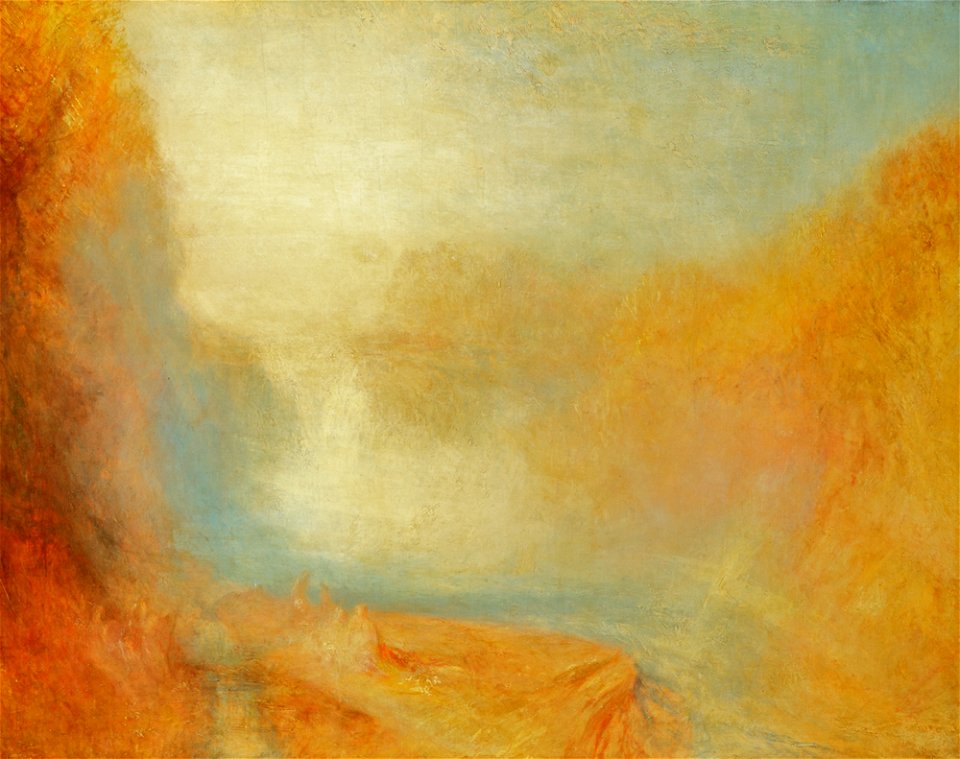 Turner - The Falls of the Clyde, c.1845, LL 3584