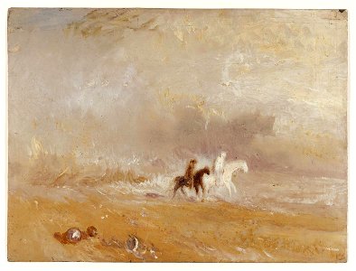 Turner - Riders on a Beach, c.1835, D36675