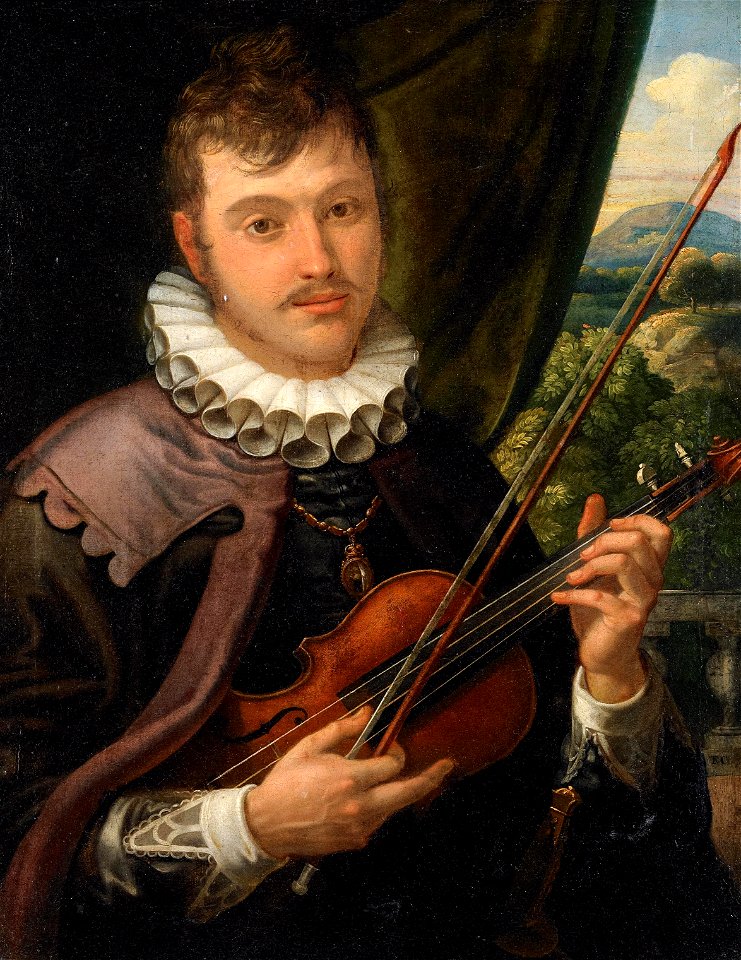 TVC Junger Musiker mit Violine 1807