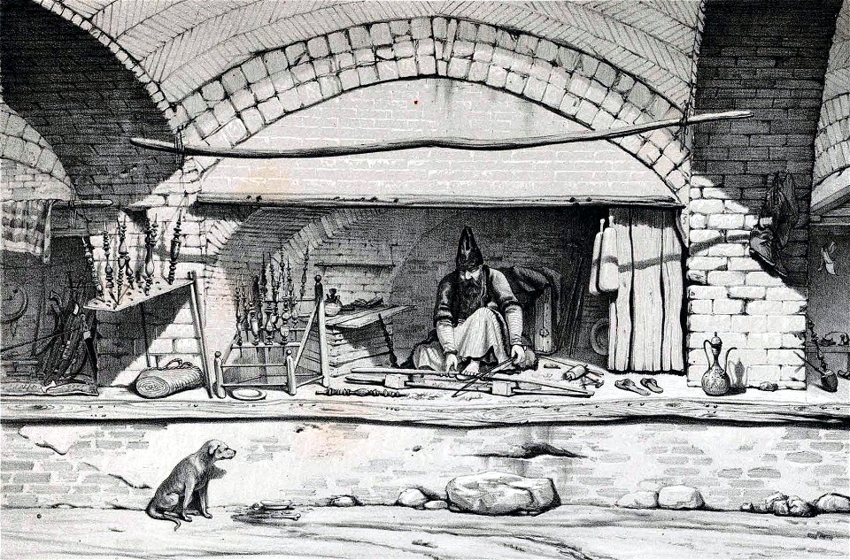 Turner Caliouns by Eugène Flandin