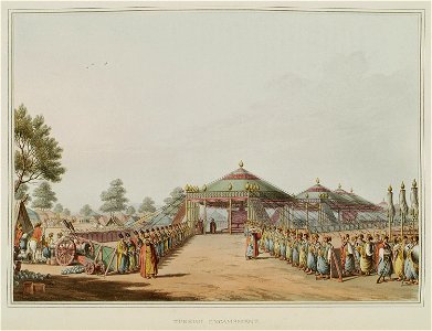 Turkish encampment - Mayer Luigi - 1810