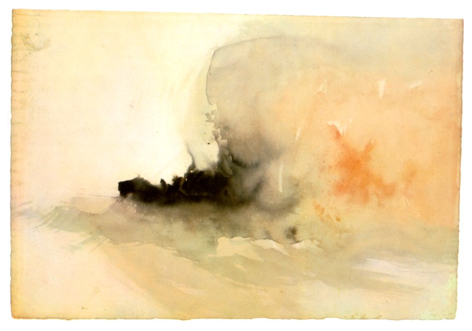 Turner-Brennendes Schiff-1830