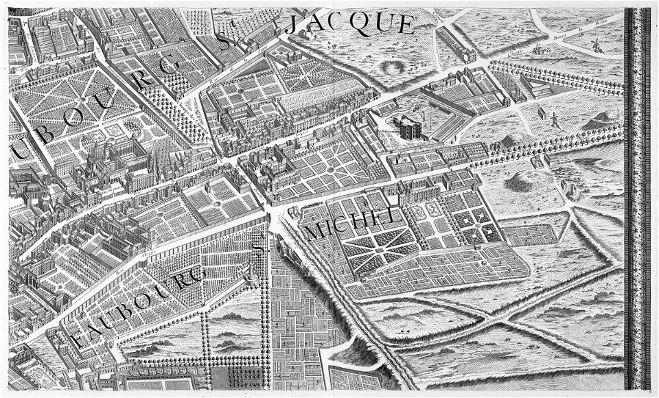 Turgot map Paris KU 08