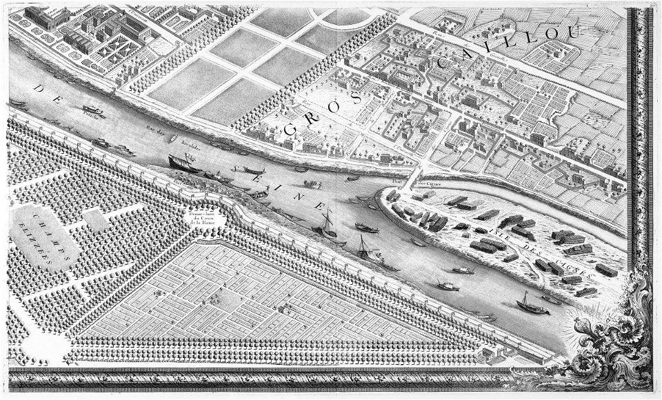 Turgot map Paris KU 20