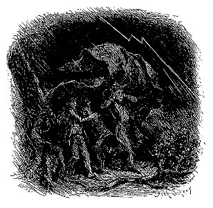 Twain - Les aventures de Tom Sawyer, trad Hughes, illust Sirouy, 1884, illust page 131