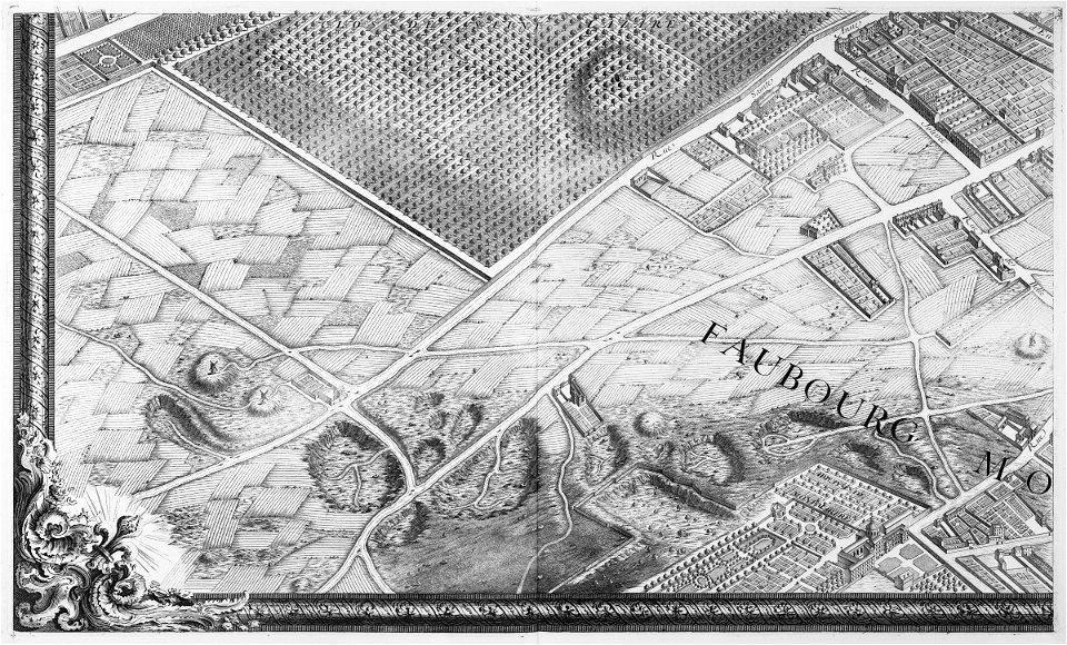 Turgot map Paris KU 17