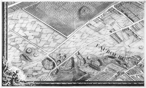 Turgot map Paris KU 17