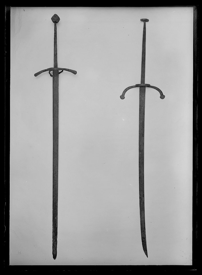 Tvåhandssvärd, Tyskland, 1475-1525 c - Livrustkammaren - 26132