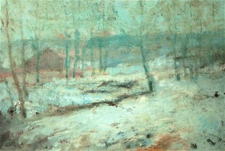Twachtman-Snow Scene