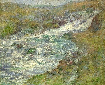 John Henry Twachtman - The Torrent - 1909.7.66 - Smithsonian American Art Museum